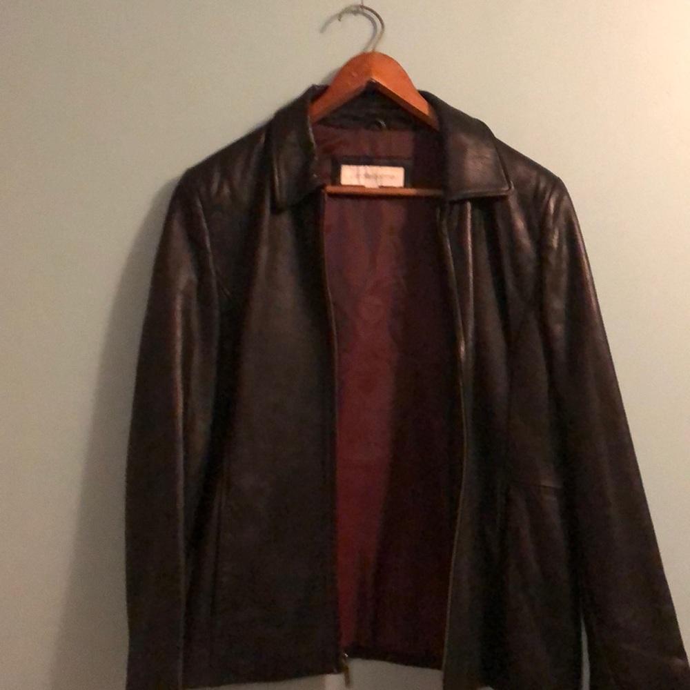 Liz Claiborne Men’s Leather Jacket